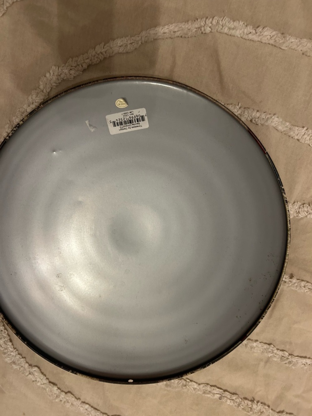 Metal, decorative vintage baseball plague. - Picture 4 of 4